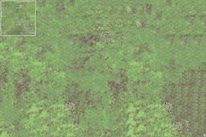 Mats by Mars: Overgrown Cobbles v1.0 Tabletop Wargaming Play Mat