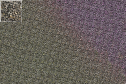 Bustling City Tabletop Wargaming Play Mat - Victorian Cobblestone Streets by Mats by Mars