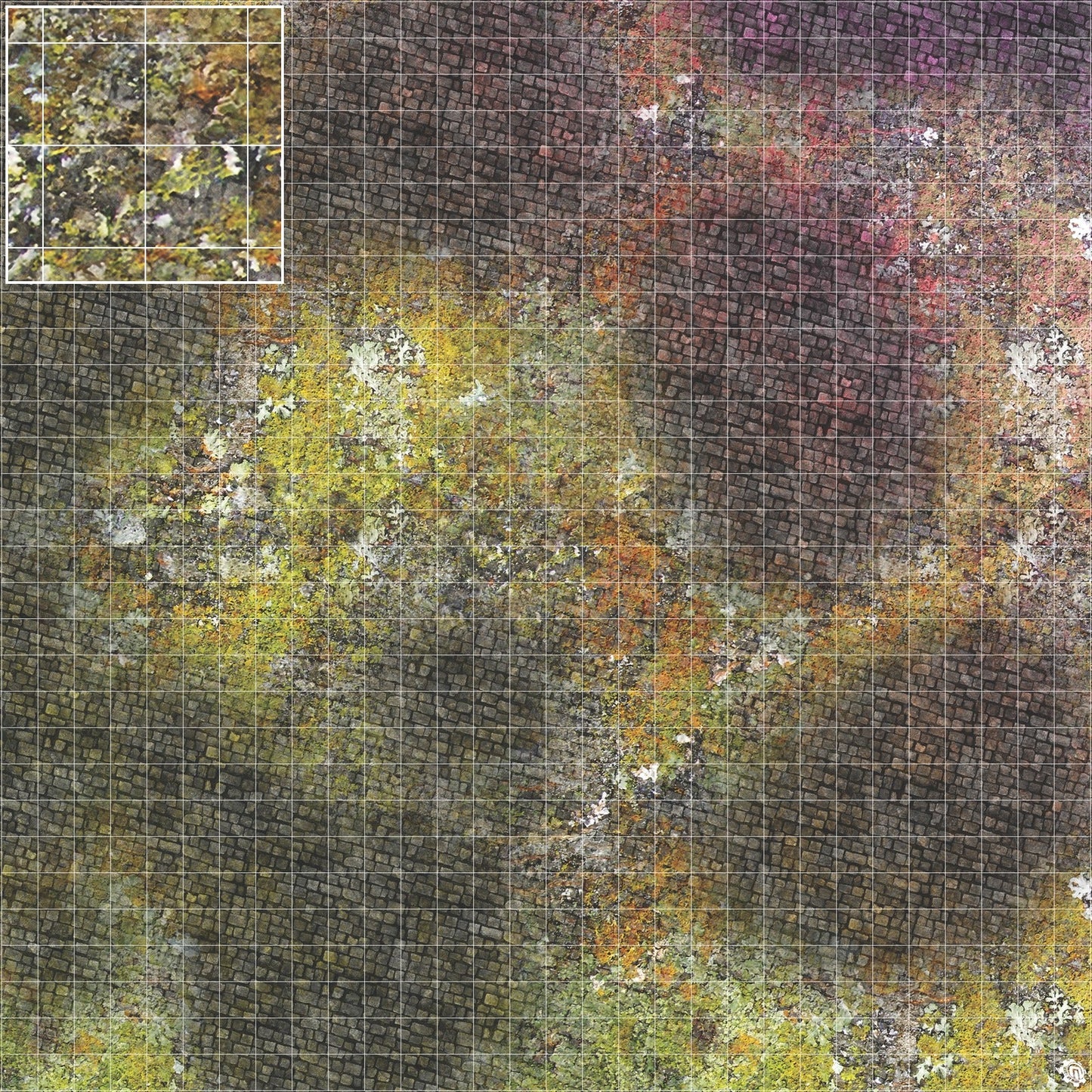 Mats by Mars: Abandoned City v1.0 Tabletop Wargaming Play Mat