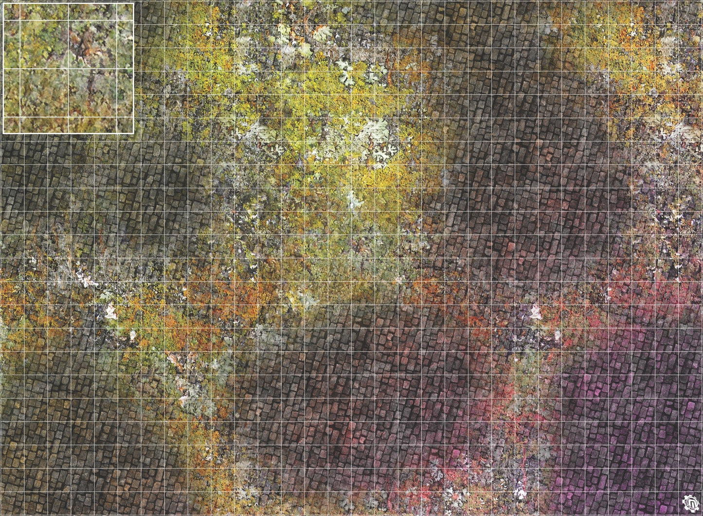 Mats by Mars: Abandoned City v1.0 Tabletop Wargaming Play Mat