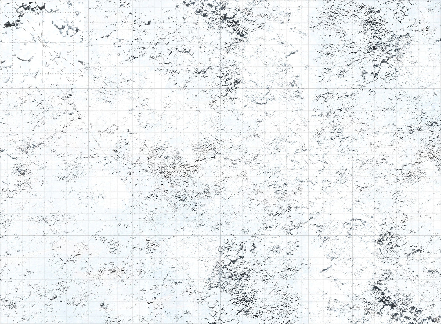 Mats by Mars: Winter's Wrath v1.0 Tabletop Wargaming Play Mat