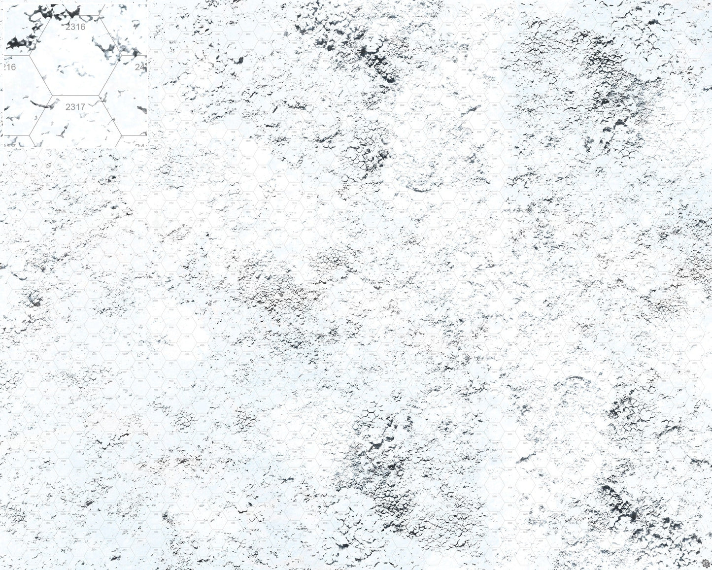 Mats by Mars: Winter's Wrath v1.0 Tabletop Wargaming Play Mat