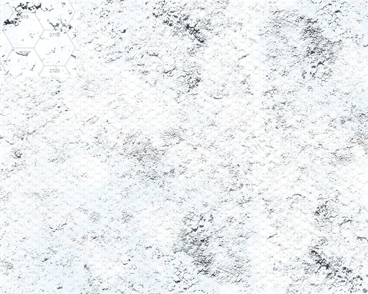 Mats by Mars: Winter's Wrath v1.0 Tabletop Wargaming Play Mat