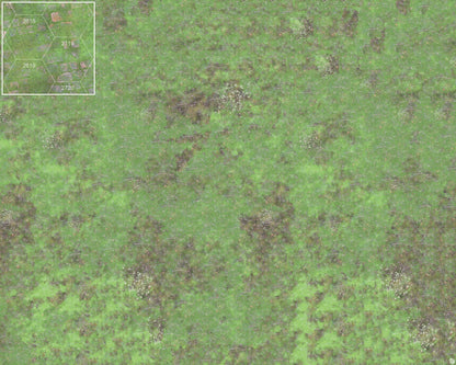 Mats by Mars: Overgrown Cobbles v1.0 Tabletop Wargaming Play Mat