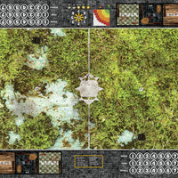 Mats by Mars:  Swamplands v1.0 Fantasy Football Play Mat / Pitch