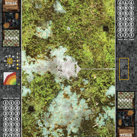 Mats by Mars:  Swamplands v1.0 Fantasy Football Play Mat / Pitch