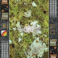 Mats by Mars:  Swamplands v1.0 Fantasy Football Play Mat / Pitch