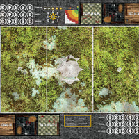 Mats by Mars:  Swamplands v1.0 Fantasy Football Play Mat / Pitch
