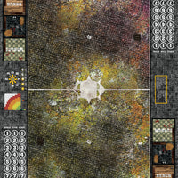 Mats by Mars:  Abandoned City v1.0 Fantasy Football Play Mat / Pitch