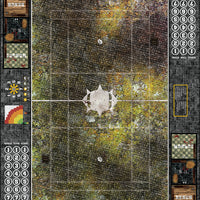 Mats by Mars:  Abandoned City v1.0 Fantasy Football Play Mat / Pitch