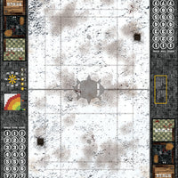 Mats by Mars:  Winter's Wrath v1.0 Fantasy Football Play Mat / Pitch