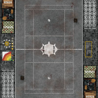 Mats by Mars:  Astro Granite Fantasy Football Play Mat / Pitch