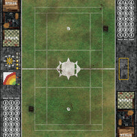 Mats by Mars:  Grassy Spring Fantasy Football Play Mat / Pitch