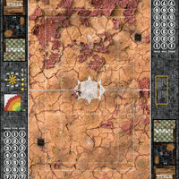 Mats by Mars:  Badlands Fantasy Football Play Mat / Pitch