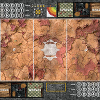 Mats by Mars:  Badlands Fantasy Football Play Mat / Pitch