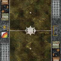 Mats by Mars:  Swamplands Fantasy Football Play Mat / Pitch