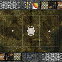 Mats by Mars:  Swamplands Fantasy Football Play Mat / Pitch