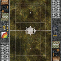 Mats by Mars:  Swamplands Fantasy Football Play Mat / Pitch