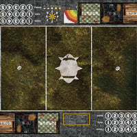Mats by Mars:  Swamplands Fantasy Football Play Mat / Pitch