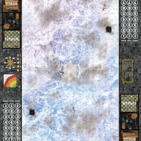 Mats by Mars:  Frozen Lake Fantasy Football Play Mat / Pitch