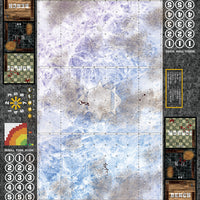 Mats by Mars:  Frozen Lake Fantasy Football Play Mat / Pitch
