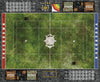 Mats by Mars:  Overgrown Cobbles Fantasy Football Play Mat / Pitch