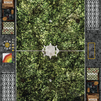 Mats by Mars:  Creeping Mold Fantasy Football Play Mat / Pitch