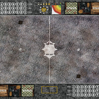 Mats by Mars:  Bustling City Fantasy Football Play Mat / Pitch