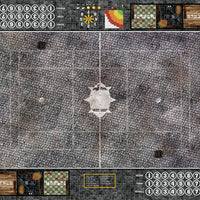 Mats by Mars:  Bustling City Fantasy Football Play Mat / Pitch