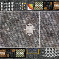Mats by Mars:  Bustling City Fantasy Football Play Mat / Pitch