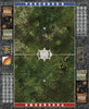 Mats by Mars:  Forgotten Temple Fantasy Football Play Mat / Pitch
