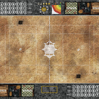 Mats by Mars:  Swallowing Sand Fantasy Football Play Mat / Pitch