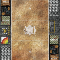 Mats by Mars:  Swallowing Sand Fantasy Football Play Mat / Pitch
