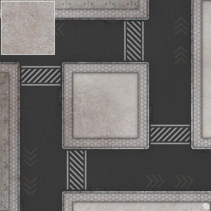 Mats by Mars: Hab Blok E Tabletop Wargaming Play Mat
