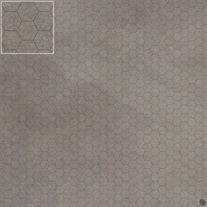 Mats by Mars: Koncrete Blok (Dark) Tabletop Wargaming Play Mat