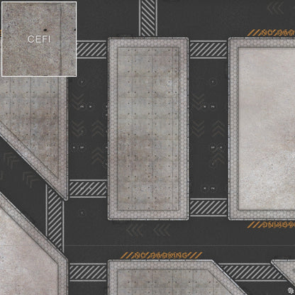 Mats by Mars: Hab Blok A Tabletop Wargaming Play Mat
