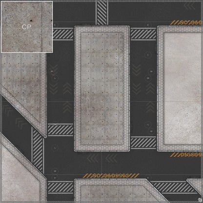 Mats by Mars: Hab Blok A Tabletop Wargaming Play Mat