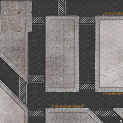 Mats by Mars: Hab Blok A Tabletop Wargaming Play Mat