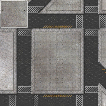 Mats by Mars: Hab Blok B Tabletop Wargaming Play Mat