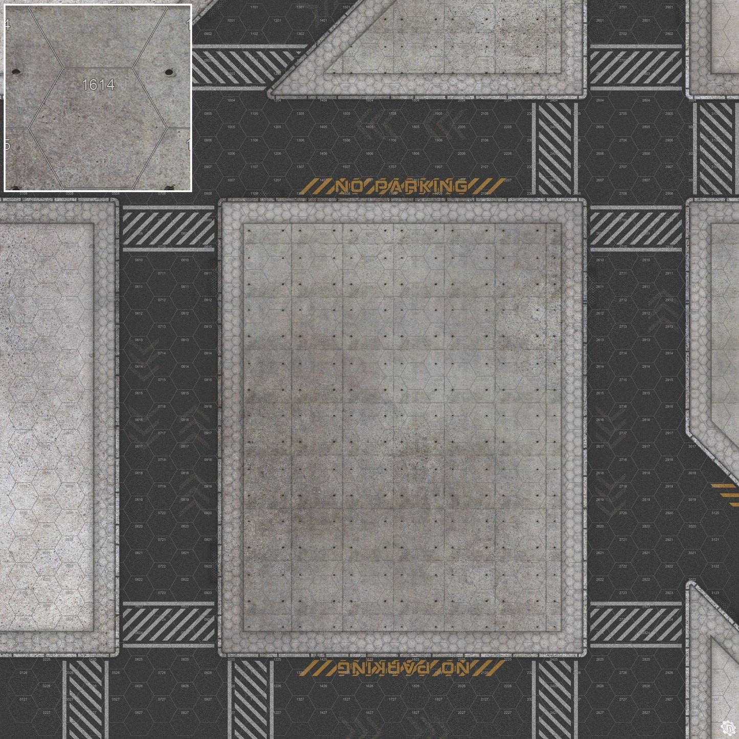 Mats by Mars: Hab Blok B Tabletop Wargaming Play Mat