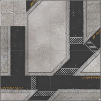 Mats by Mars: Hab Blok C Tabletop Wargaming Play Mat