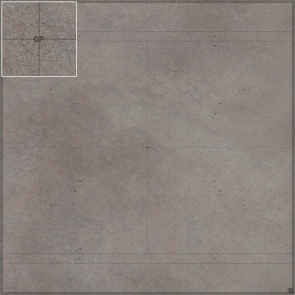 Mats by Mars: Koncrete Blok (Dark) Tabletop Wargaming Play Mat