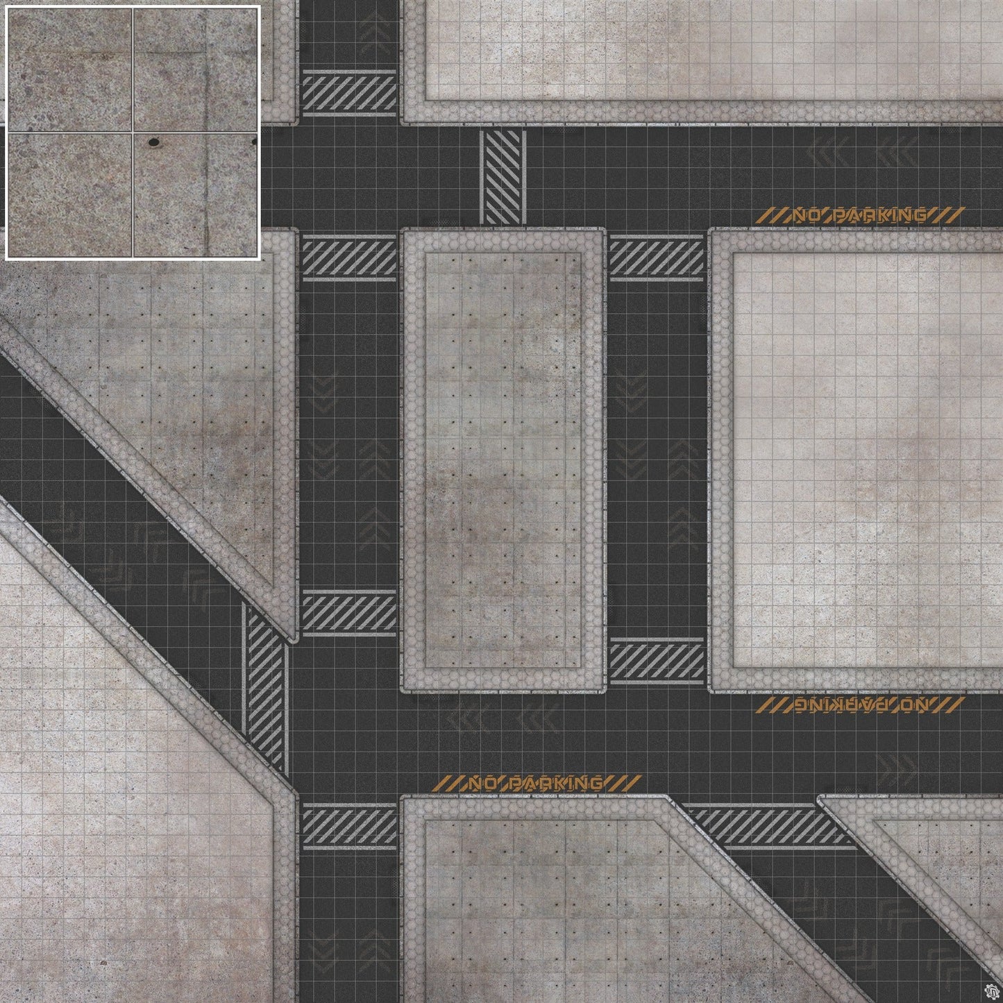 Mats by Mars: Hab Blok A Tabletop Wargaming Play Mat