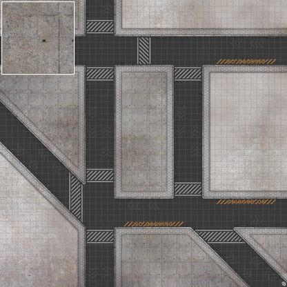 Mats by Mars: Hab Blok A Tabletop Wargaming Play Mat