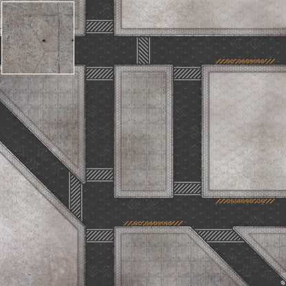 Mats by Mars: Hab Blok A Tabletop Wargaming Play Mat