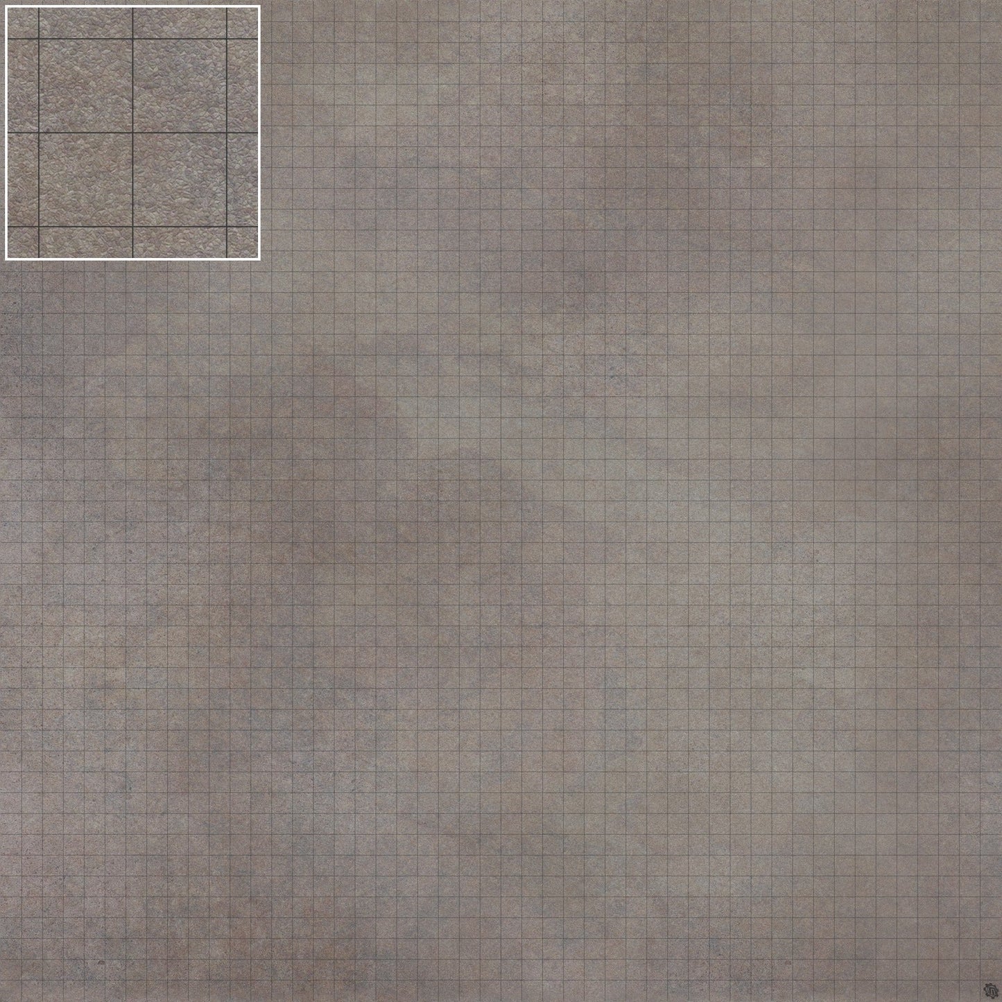 Mats by Mars: Koncrete Blok (Dark) Tabletop Wargaming Play Mat