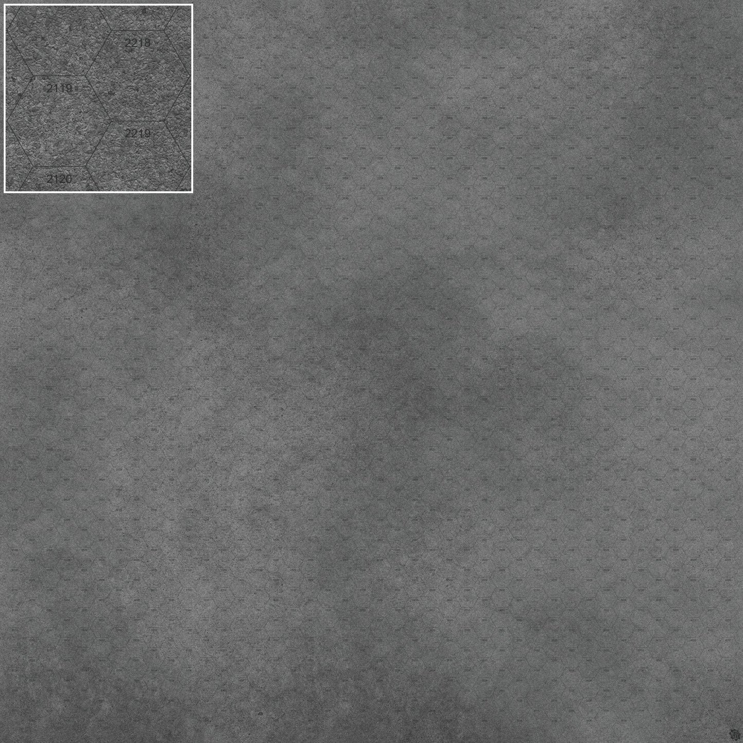 Mats by Mars: Koncrete Blok (Extra Dark) Tabletop Wargaming Play Mat