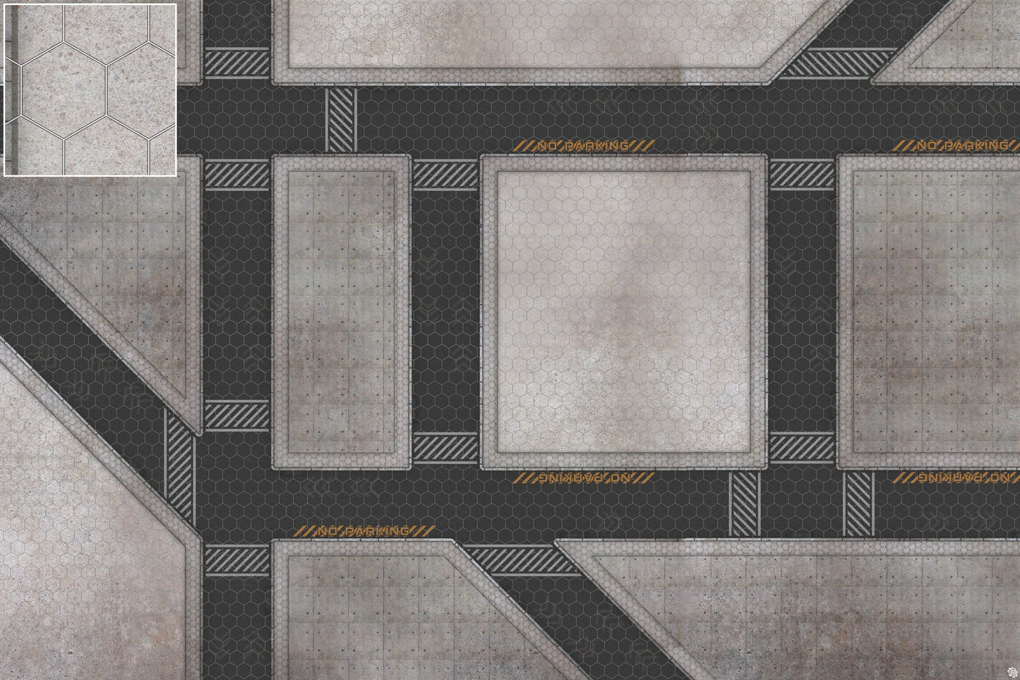 Mats by Mars: Hab Blok A Tabletop Wargaming Play Mat
