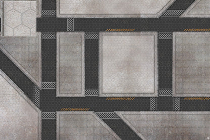 Mats by Mars: Hab Blok A Tabletop Wargaming Play Mat