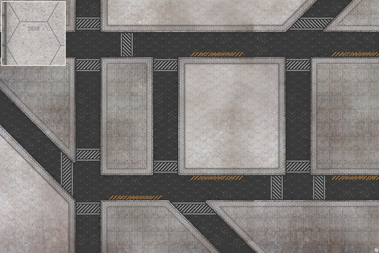 Mats by Mars: Hab Blok A Tabletop Wargaming Play Mat